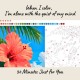 Monstera Beach Paint by Numbers for Adults, Tropical Color by Number Printable