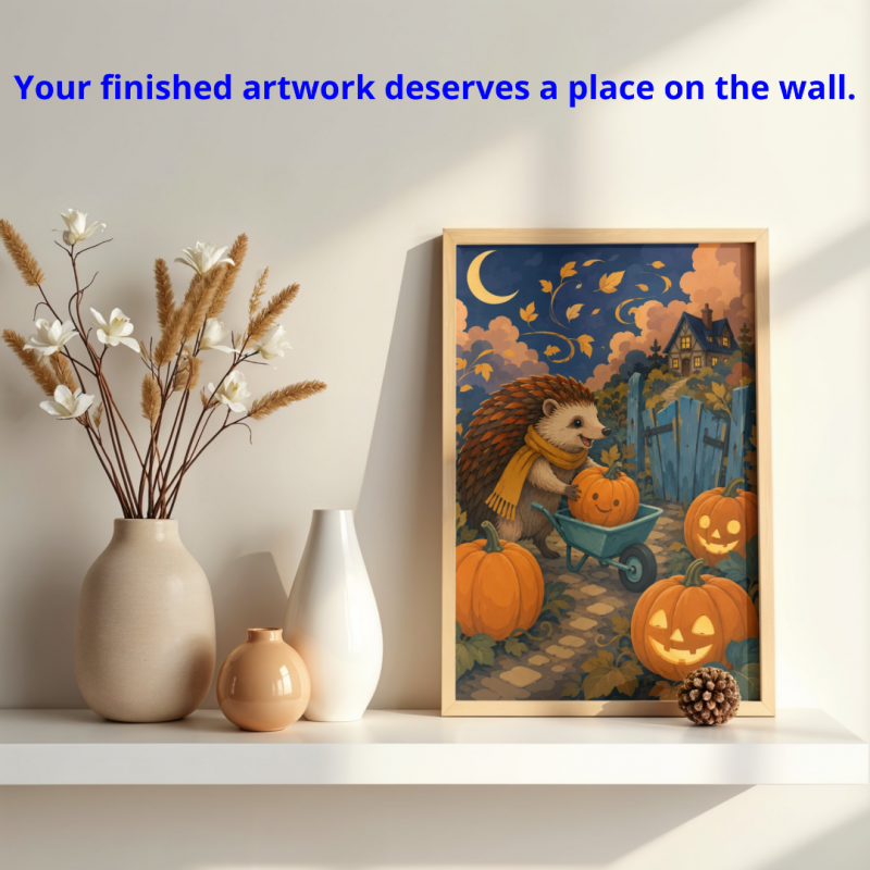 Halloween Magic - Digital Paint by Numbers Bundle Halloween Magic paint by numbers bundle - 15 digital designs