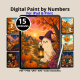 Halloween Magic - Digital Paint by Numbers Bundle Halloween Magic paint by numbers bundle - 15 digital designs